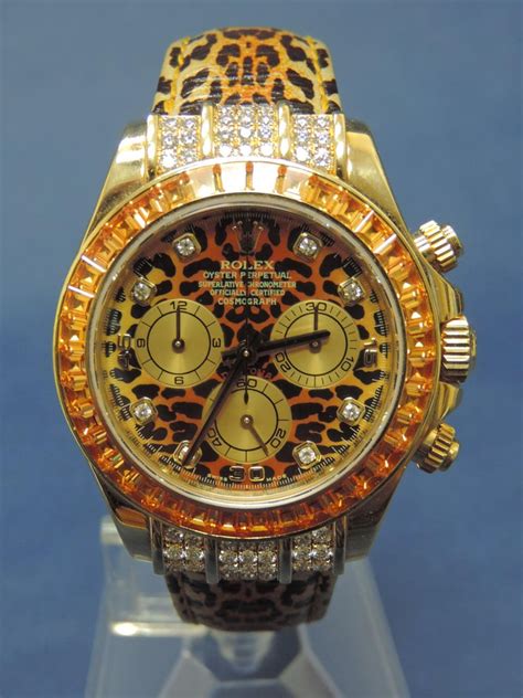 rolex leopard daytona for sale